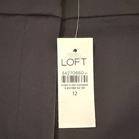 LOFT NWT - Women's Classic Black Riviera Shorts - Picture 4 of 8